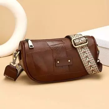 Модная женская сумка через плечо для отдыха и путешествий, винтажная дизайнерская женская сумка из высококачественной искусственной кожи, новая простая сумка