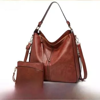 Модная женская сумка через плечо и через плечо 2020 года - большая вместимость