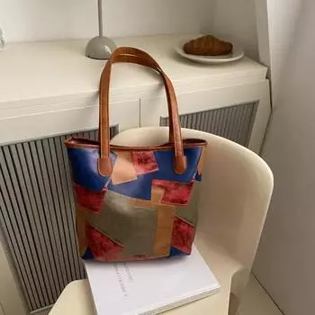 Модная женская сумка через плечо из искусственной кожи с застежкой-молнией, легкая, роскошная, универсальная, мягкая сумка в стиле вестерн для поездок на работу синий