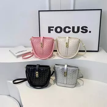 Модная женская сумка через плечо из материала PUC, однотонная, высококачественный дизайн, ремни, удобная ткань, мягкий женский подарок