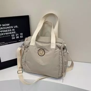 Модная женская сумка через плечо: Легкий, повседневный, универсальный дизайн для повседневного использования 32*18*31 хаки