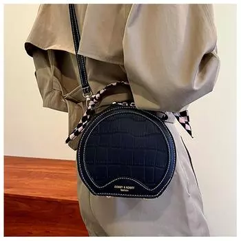 Модная женская сумка через плечо Простая повседневная ручная сумка через плечо Женские сумки чёрный