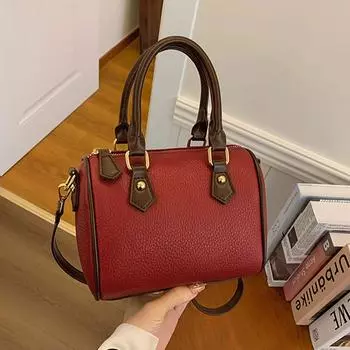 Модная женская сумка через плечо, сумка-мессенджер Boston Hand Pillow Bag на новой маленькой сумке красный