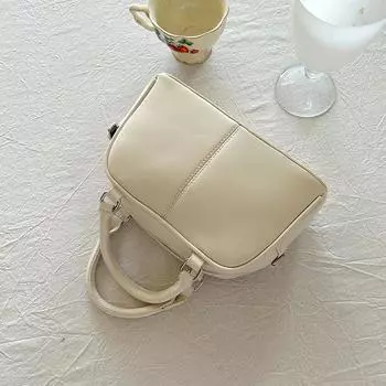 Модная женская сумка через плечо, усовершенствованная ретро-новая ручная сумка, универсальная, для отдыха, однотонная, нишевая, минималистичная, сумка через плечо для поездок на работу