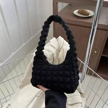 Модная женская сумка через плечо в стиле ретро, новая простая и персонализированная сумка на плечо большой емкости, повседневная сумка для поездок на работу