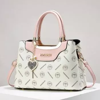 Модная женская сумка Commuter 2024 года, новая женская изысканная сумка через плечо с принтом, женская сумка большой емкости, сумка через плечо 28x11x19cm