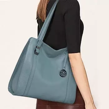 Модная женская сумка из натуральной кожи с верхним слоем, новый стиль, модная женская сумка из натуральной кожи, сумка для поездок на работу, мягкая кожаная сумка на одно плечо