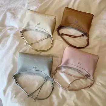 Модная женская сумка-кайт с рисунком личи, переносная рабочая сумка, сумка через плечо для поездок на работу серо голубой