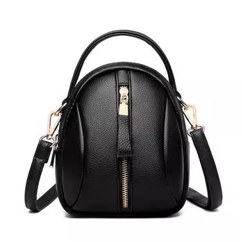 Модная женская сумка кроссбоди с несколькими отделениями 2025 - Повседневная наплечная сумка в корейском стиле для мам и дам чёрный