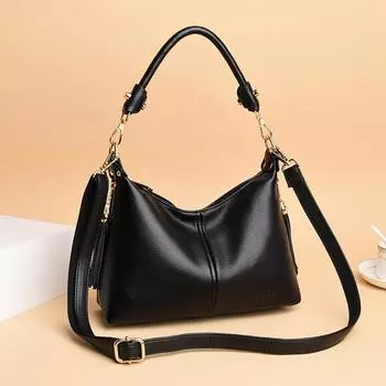 Модная женская сумка, новая сумка для мамы среднего возраста с кисточками, корейский стиль, модная сумка через плечо, модная трендовая сумка