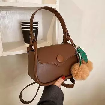 Модная женская сумка, новая тенденция, чистый цвет, женская сумка через плечо, текстура искусственной кожи, маленькая квадратная сумка Mini(Max Length<20cm)