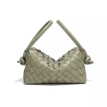 Модная женская сумка с двумя запястьями, сумка ручной работы с дизайнерским смыслом, модная сумка-подушка, сумка через плечо на одно плечо