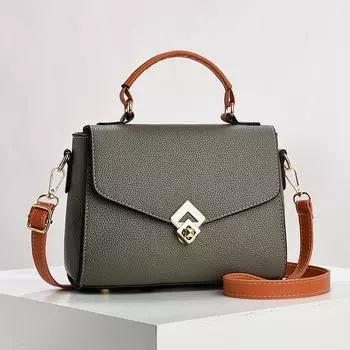 Модная женская сумка с индивидуальным замком, высококачественная женская сумка-перекидка через плечо, новая универсальная сумка, женская сумка через плечо