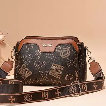 Модная женская сумка с принтом, новая универсальная сумка через плечо, многофункциональная женская сумочка и сумка для телефона