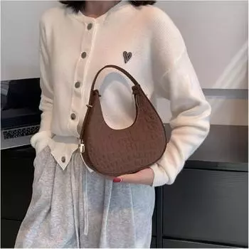 Модная женская сумка, сумки подмышки, летние простые сумки, маленькая сумочка на плечо Bolso De Mujer