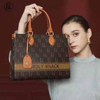 Модная женская сумка-тоут 2025 года — большая вместимость, уникальный дизайн, стиль класса люкс