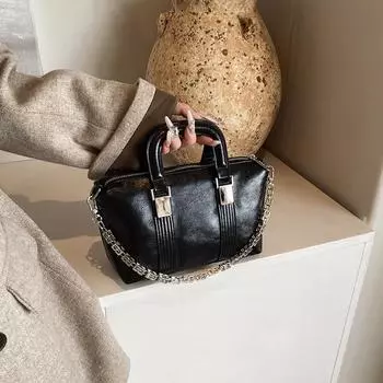 Модная женская сумка, высококачественная сумка-мессенджер 2024 года, новая простая и универсальная сумка для поездок на работу, портативная, небольшая квадратная сумка 25*8*13