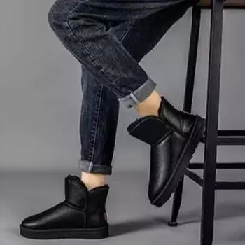 Модная зимняя обувь с мехом для мужчин, теплые предложения, удобные зимние ботинки для мужчин, новый размер 44, ретро-обувь, винтажная распродажа 2000 года, дешевое предложение 45 39