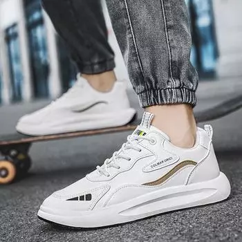 МОДНАЯ ОБУВЬ, мужские дышащие спортивные кроссовки, спортивные кроссовки для бега, уличные женские теннисные кроссовки для тренажерного зала 38 белый