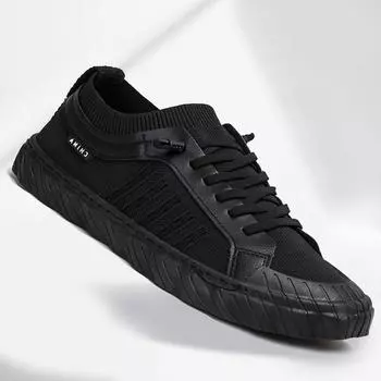 МОДНАЯ ОБУВЬ, мужские дышащие спортивные кроссовки, спортивные кроссовки для бега, уличные женские теннисные кроссовки для тренажерного зала 39 чёрный