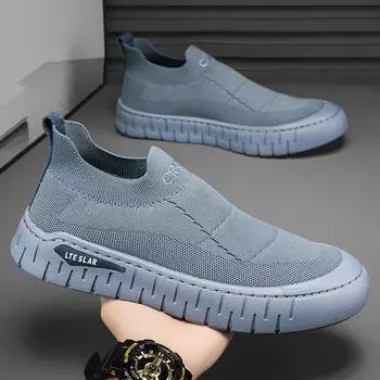 МОДНАЯ ОБУВЬ, мужские дышащие спортивные кроссовки, спортивные кроссовки для бега, уличные женские теннисные кроссовки для тренажерного зала 39 темно-синий