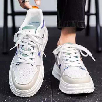 МОДНАЯ ОБУВЬ, мужские дышащие спортивные кроссовки, спортивные кроссовки для бега, уличные женские теннисные кроссовки для тренажерного зала 39 белый