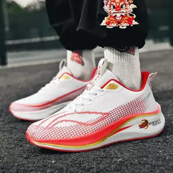 МОДНАЯ ОБУВЬ, мужские дышащие спортивные кроссовки, спортивные кроссовки для бега, уличные женские теннисные кроссовки для тренажерного зала 36