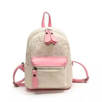 Модно, мило! Мини-рюкзак в стиле ретро, матовый, просто необходим корейским девушкам чёрный