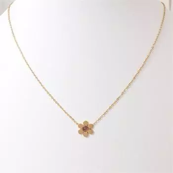 Модное цветочное ожерелье для женщин, летняя высококачественная цепочка на ключицу с маленькой ромашкой