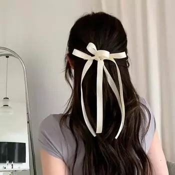 Модное двухслойное украшение для волос, легкая женская плетеная заколка для хвоста, аксессуары, лента розовый