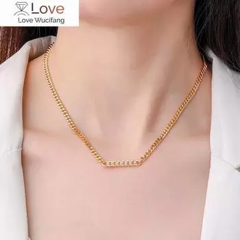 Модное хип-хоп цепочка с подвеской ожерелье серебряного цвета полный Майами бордюр кубинские цепи рэпер ожерелья для мужчин ювелирные изделия золотой