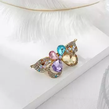 Модное и персонализированное универсальное украшение для пупка со стразами Love