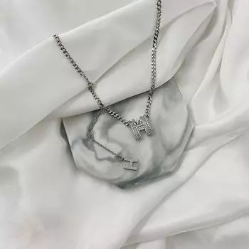 Модное индивидуальное ожерелье для женщин, нишевый дизайн, высококачественный свитер, цепочка, свитер, ожерелье