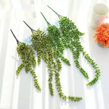 Модное искусственное растение с прозрачной текстурой, очаровательное неувядаемое широкое применение, поддельный суккулент 1