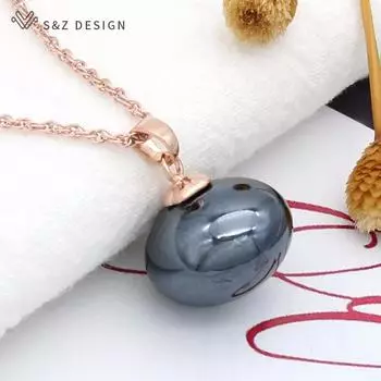 Модное классическое темпераментное ожерелье с имитацией жемчуга в виде большого хлеба, ожерелье цвета розового золота для женщин, ювелирные изделия для свадебной вечеринки