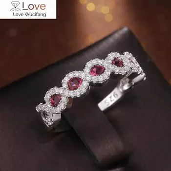 Модное кольцо «Бесконечность» для вечеринки, 2 цвета, инкрустация кубическим цирконием, подарок девушке, оптовые женские ювелирные изделия 10