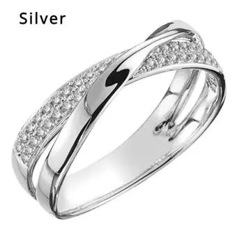 Модное кольцо для похудения, магнитные украшения для здоровья 5 серебряный