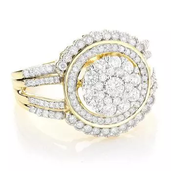 Модное кольцо с белым бриллиантом, полностью украшенное стразами, относится к модному изысканному женскому предложению, прямым поставкам с фабрики. 5