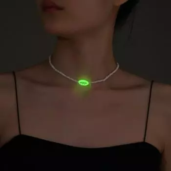 Модное красивое ожерелье для женщин белый