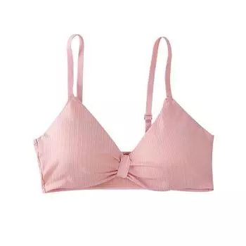 Модное молодёжное женское нижнее белье среднего размера удобно собирает девушек без стальных колец One size fits all розовый