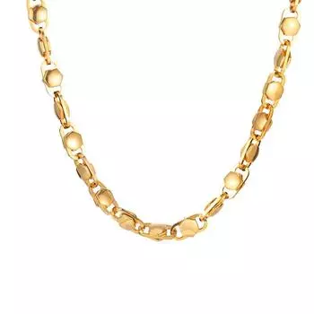 Модное мужское ожерелье из титановой стали с пряжкой 8 мм в Японии и Южной Корее