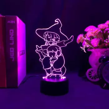 Модное небо: Детский свет, ночник, аниме, 3d лампа, дистанционная светодиодная зарядка, USB-освещение, домашний декор, подарок на день рождения, поп-музыка