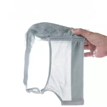 модное нижнее белье большого размера для женщин, без стального кольца, без губки, ультратонкое и дышащее, со сборкой под грудью, бюстгальтер 34/75B синий