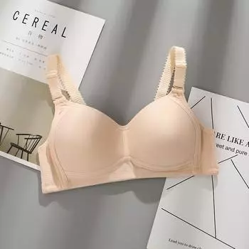 модное нижнее белье для девочек, период развития средней школы, собрать удобный бюстгальтер, бюстгальтер 70A серый