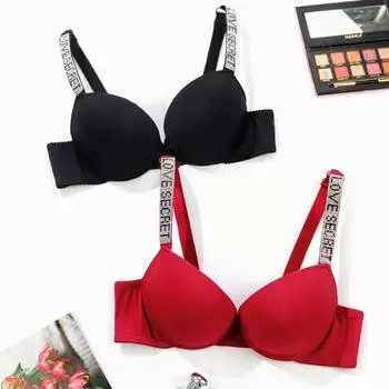 Модное нижнее белье с бретельками Fashion Flash и бриллиантами, новый элитный стильный бюстгальтер, инкрустированный бриллиантами, верхняя поддержка, тонкий модный бюстгальтер 95B светло-коричневого