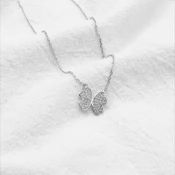 Модное новое ожерелье-бабочка для женщин с легкими роскошными высококачественными цепочками на ключицу Niche