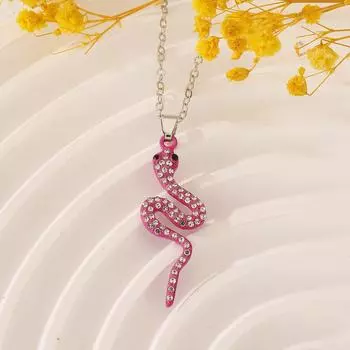 Модное ожерелье для женских украшений розовый