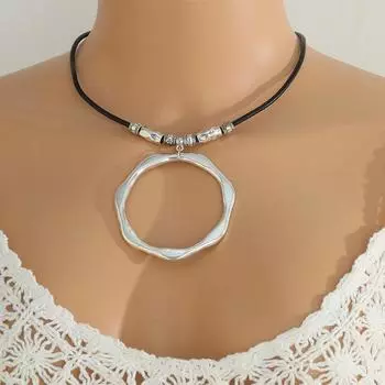 Модное ожерелье для женских украшений серебряный