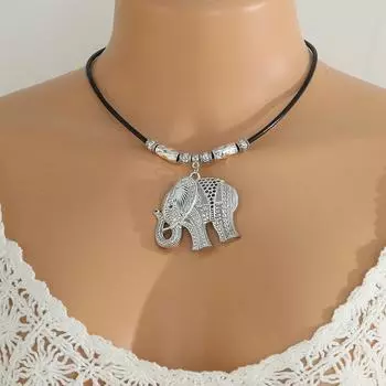 Модное ожерелье для женских украшений серебряный