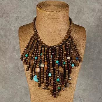 Модное ожерелье для женских украшений синий